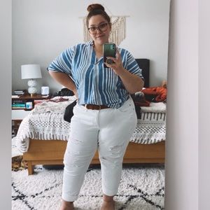 Madewell Open Back Shirt